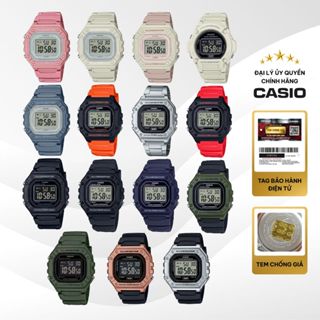 Đồng Hồ Điện Tử Casio Unisex Series W-218 Trẻ Trung Năng Động Kính Nhựa Vuông 43.2mm Chống Nước Chính Hãng - WATCHSTORE