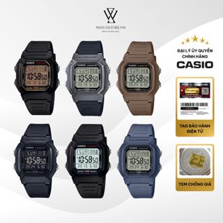 Đồng Hồ Điện Tử Nam Casio Series W-800 Báo Thức Bấm Giờ Hẹn Giờ Mặt Kính Nhựa 36.8mm Chính Hãng - WATCHSTORE