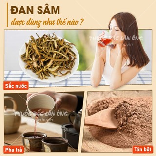 Đan sâm 200g, đơn sâm thái phiến, miếng to, sạch đẹp - Lãn Ông