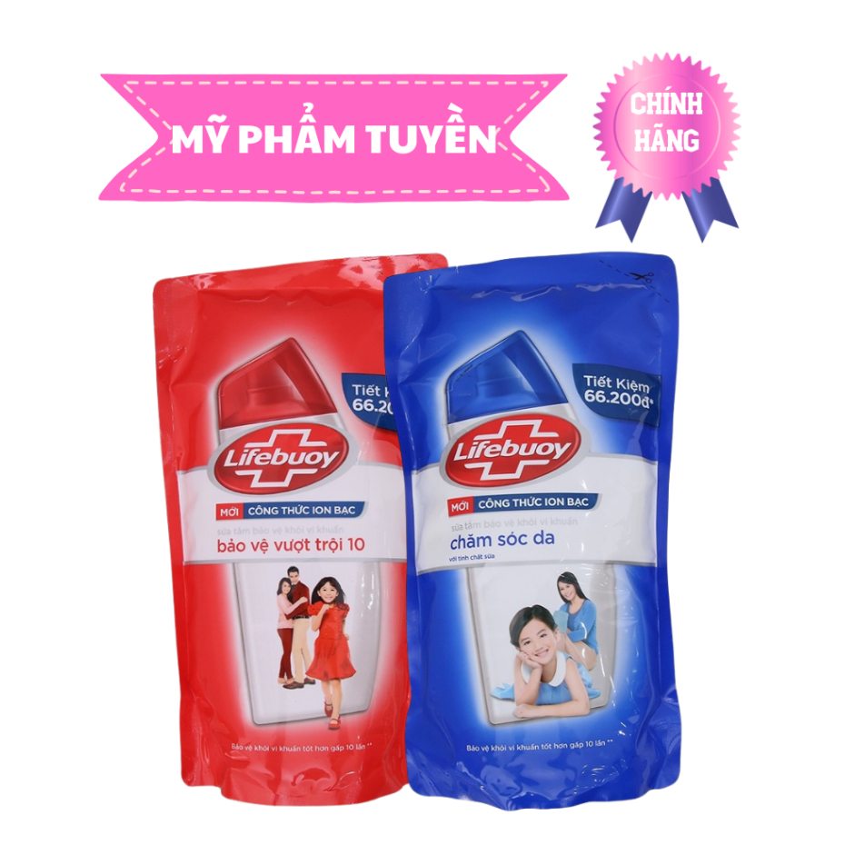 Sữa tắm Lifebuoy chăm sóc da
