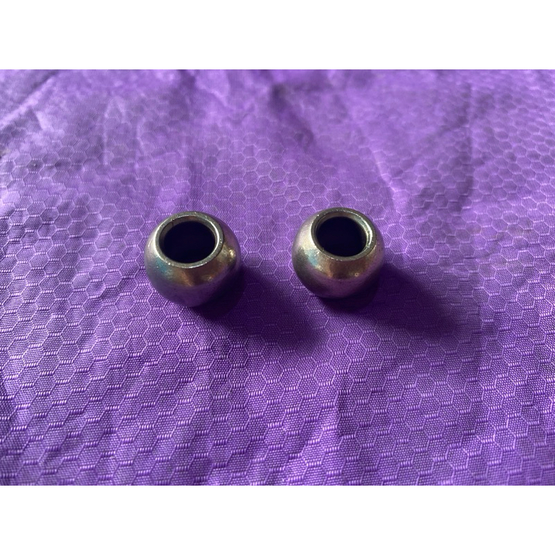 2 bạc quạt tròn đỏ 8mm [Mã bán lẻ]