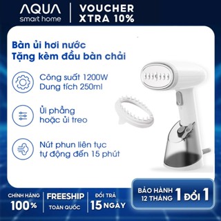 Bàn ủi hơi nước cầm tay Aqua SH2502R 250ml nút phun tự động, ủi đứng và treo - Bảo hành 12 tháng