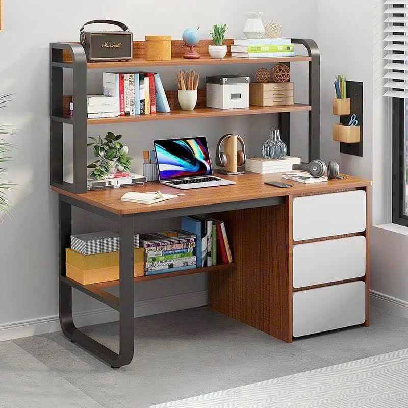 Bàn học sinh,bàn học cho bé ,bàn học, bàn làm việc có kệ sách, cứng cáp không rung lắc•TAKA | BigBuy360 - bigbuy360.vn