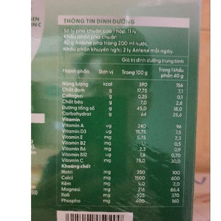 (Date mới) Sữa Anlene Gold Vị Socola 440g từ 30 tuổi