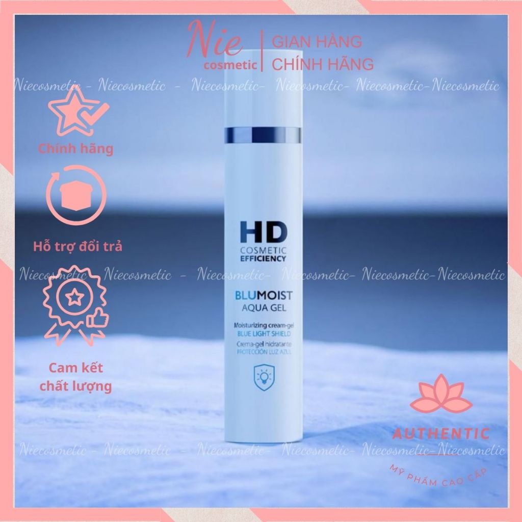 [HD COSMETIC]  HD BLUMOIST AQUA GEL: CẤP ẨM TOÀN DIỆN, NG.ĂN CH,.ẶN LÃO HÓA 50ml