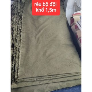 vải kaki co dãn ca rô xanh xám