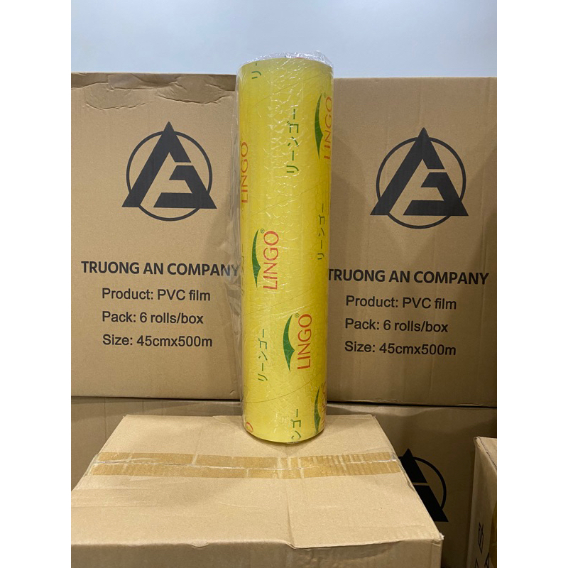 LÕI MÀNG THỰC PHẨM LINGO SIZE 45cm x 500met và 300 mét