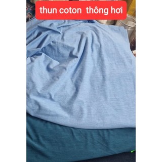 vải thun cotton 100% & cotton lạnh