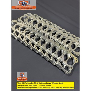 Thớt lòng CNC đủ size dành cho xe Winner Sonic