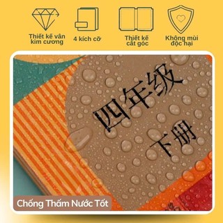 [Set 10 Tờ] Đề Can Bọc Sách Vở Cho Bé – Giấy Bọc Dán Sẵn, Chống Thấm Nước, Họa Tiết Dễ Thương, Bền Đẹp