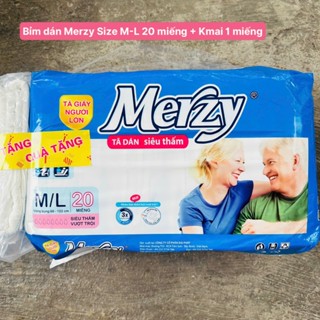(+3 Miếng) Bỉm già Merzy ML20 M20 XL20 siêu thấm chống tràn hiệu quả #merzy #tã merzy #caryn #bỉm merzy #già Merzy