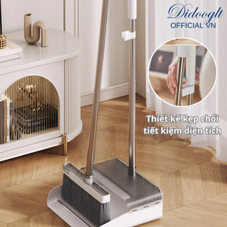 Bộ chổi quét nhà thông minh DIDOOGLT Chổi quét nhà 2in1kèm hót rác cán dài giúp phân loại tiện dụng