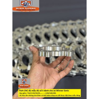 Thớt lòng CNC đủ size dành cho xe Winner Sonic