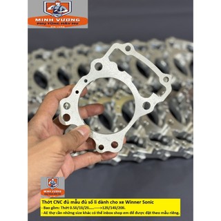 Thớt lòng CNC đủ size dành cho xe Winner Sonic