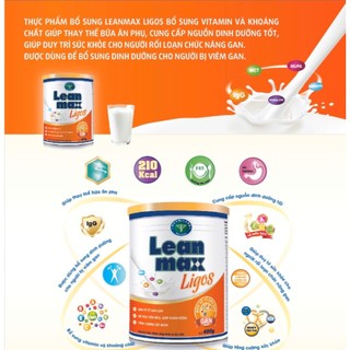 LEAN MAX LIGOS 900gr (SỮA BỘT BẢO VỆ TẾ BÀO GAN)