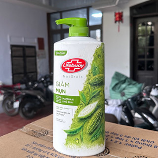 Sữa tắm Lifebuoy Matcha & Khổ Qua giảm mụn 800g