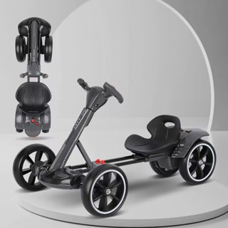 XE Ô TÔ ĐIỆN TRẺ EM MINI GO-KART – GẤP GỌN – 4 BÁNH – CÓ ĐỘNG CƠ – DANG THỂ THAO NĂNG ĐỘNG