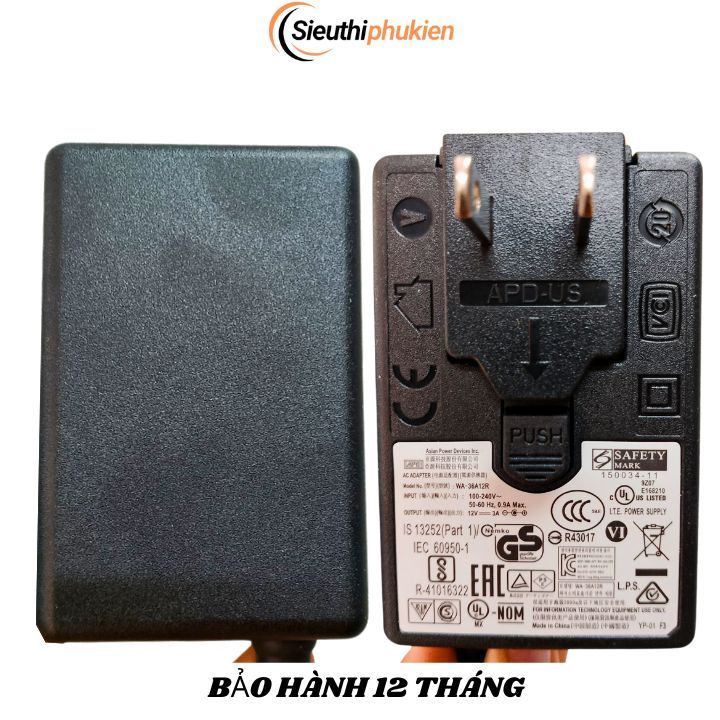 Nguồn màn hình Viewsonic VA2209 VA2209-H VA2209-MH 12v 3a - bảo hành 1 năm