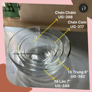 1 Chén Chấm Thủy Tinh Thái Lan (UG-398) [GIẢM GIÁ TỪ CÁI THỨ 12]