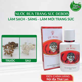  Nước rửa trang sức De Bois dung dịch tẩy bạc làm sáng trang sức vàng bạc bạch kim Debois 45ml 