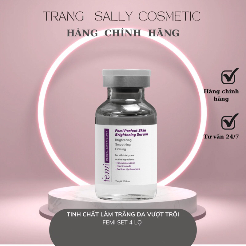 F64 TINH CHẤT LÀM TRẮNG DA VƯỢT TRỘI  FEMI