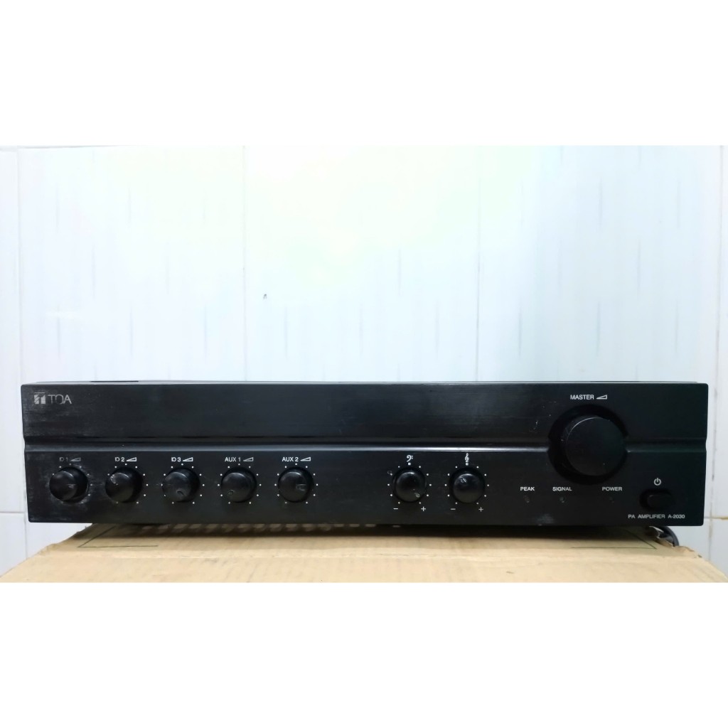 Amply phóng thanh TOA A-2030H đồ cũ nghe ok 100% ( 45W )
