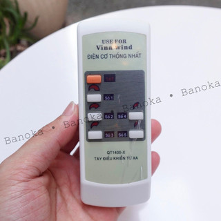 (Tặng pin) Điều khiển remote quạt Trần Vinawind QT1400X, hàng mới zin