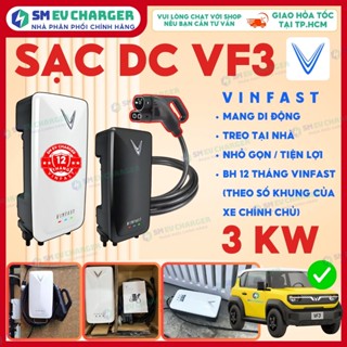 Sạc xe điện VINFAST VF3 DC 3KW Sạc Vinfast Minio HERIO NERIO LIMO GREEN VFe34 VF5 VF6 VF7 VF8 VF9 - SMEV