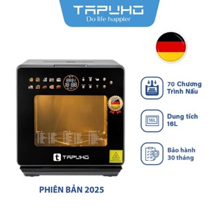 Nồi chiên hơi nước TAPUHO Do life happier TSF16 COLOR phiên bản 2025 70 chức năng 16L thương hiệu Đức phụ kiện inox 304