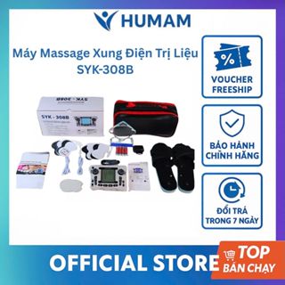  Máy Massage Xung Điện Thế Hệ Mới SYK-308B | Giảm Đau Thần Kinh Toạ Phục Hồi Cơ Massage Toàn Thân 2 Kênh Trị Liệu Cao 