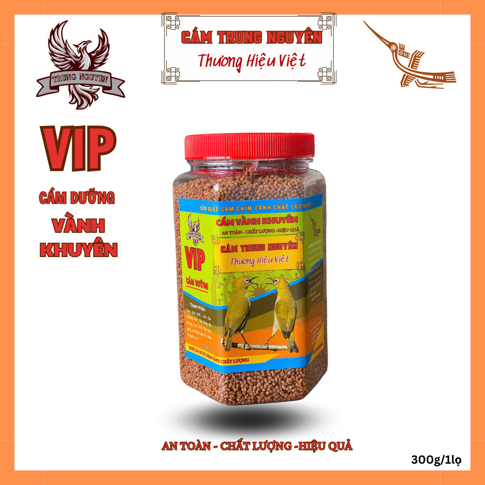 Cám chim vành khuyên VIP - Cám Chim Trung Nguyên,  Anh Bố Vợ hộp 300g