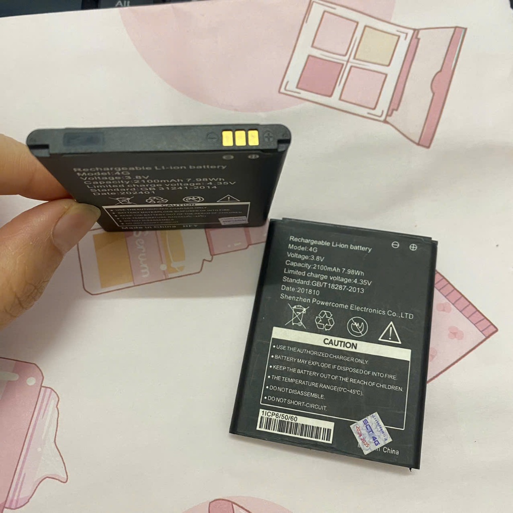 Pin cho bộ phát MF925/ Mc801/ MF901 / MF801 Dung Lượng 2100mAh - Bh 1 Tháng