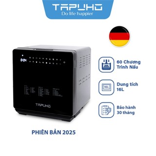 Nồi Chiên Hơi Nước TAPUHO Do life happier TSF16 | 16L | 2800W | 60 Chương Trình Nấu | Bảo Hành Chính Hãng 30 Tháng