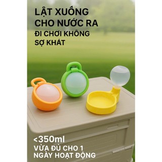 bình nước du lịch 350ml cho chó mèo - T3 PETS SHOP