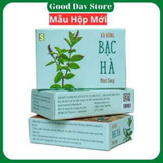 Xà bông Bạc Hà ,Xà phòng thảo dược của HTX Sinh Dược,thành phần tự nhiên