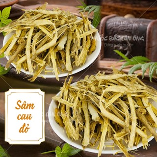Sâm cau 100g, sâm cau đỏ khô, thái lát, sạch, thơm, hỗ trợ bổ can thận, mạnh gân cốt, tăng cường sinh lý