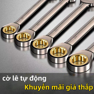 Cờ lê vòng miệng tự động Cr-V Nhật Bản,cờ lê tốc độ nhanh, thép CR-V chịu lực cao 50BV30,kích cỡ 8mm-19mm