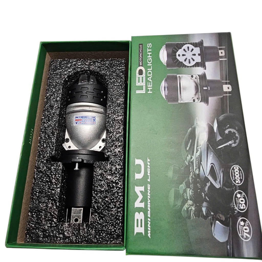[Ảnh thật] Đèn Pha v50 pro BMU 60W NHIỆT MÀU BÁM ĐƯỜNG THẾ HỆ MỚI,  Led Bi Cầu Mini H4 12V Cho Oto X