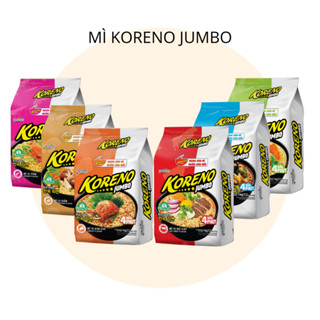 LỐC 10 GÓI MỲ KORENO JUMBO HÀN QUỐC CÁC VỊ GÀ/TÔM/BÒ CAY/KIM CHI/NẤM/ HẢI SẢN CAY/BÒ ĐẬM VỊ