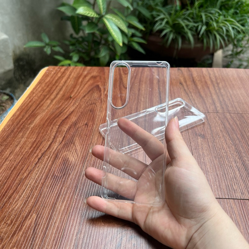 Ốp lưng dẻo silicon cho Sony Xperia 1 Mark 5 (Xperia 1 V) trong suốt và chống sốc