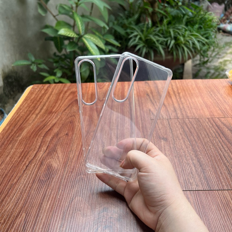 Ốp lưng dẻo silicon cho Sony Xperia 1 Mark 6 (Xperia 1 VI) trong suốt và chống sốc