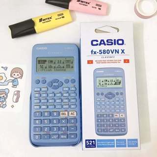  Máy Tính Casio FX 580 VNX Hàng Chính Hãng Bảo Hành 7Năm Tiếng Việt  Nhiều Màu  Dành Cho Học Sinh Cấp 2 Cấp 3 Siêu Bền 