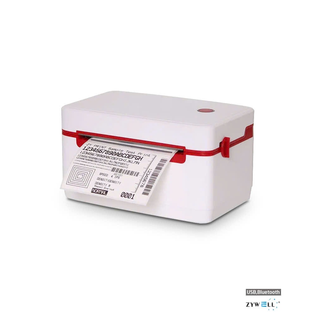 [ MÁY IN 2 CỔNG ] Máy in đơn hàng Zywell ZY 909 Máy in bill ZY 303 In trên điện thoại Máy in tem vận