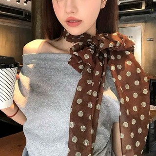 Khăn lụa cột tóc, phụ kiện thời trang phối đồ cao cấp Tuller