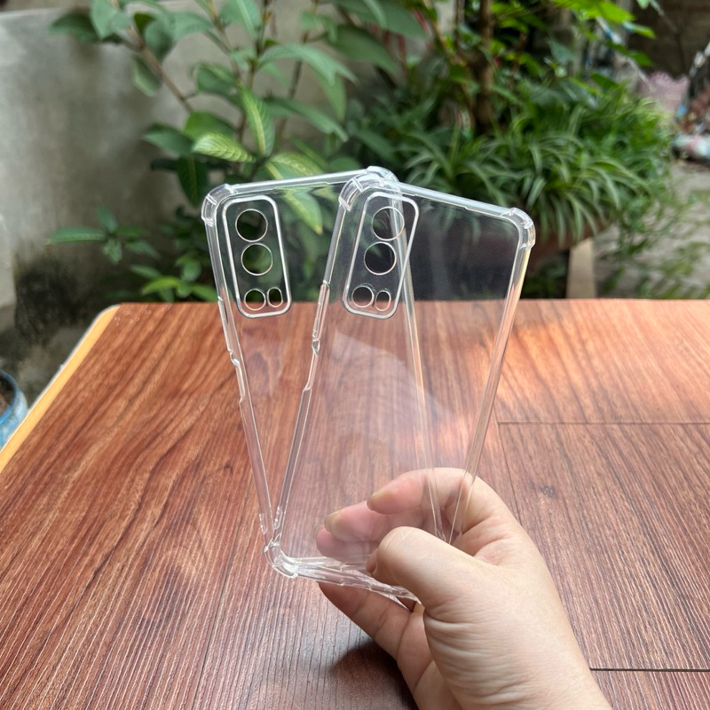 Ốp lưng dẻo silicon cho Vivo Y52 5G/ Y53S 5G/ Y72 5G trong suốt và chống sốc 4 góc