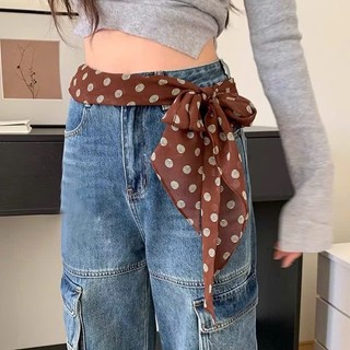 Khăn lụa cột tóc, phụ kiện thời trang phối đồ cao cấp Tuller