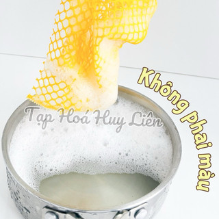 2 Miếng Giẻ Lưới Rửa Chén Bát Cao Cấp Samran Vàng Bền Gấp 10 Lần, Kích Thước To Rộng 33*31cm, Sợi Polypropylen Kết Cấu N