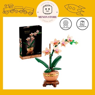 Đồ chơi lắp ráp 10433 10343 Chậu cây hoa lan nhỏ - Xếp hình thông minh