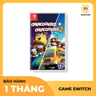  Game Overcooked 1 + Overcooked 2 - Game giải trí Nintendo Switch 