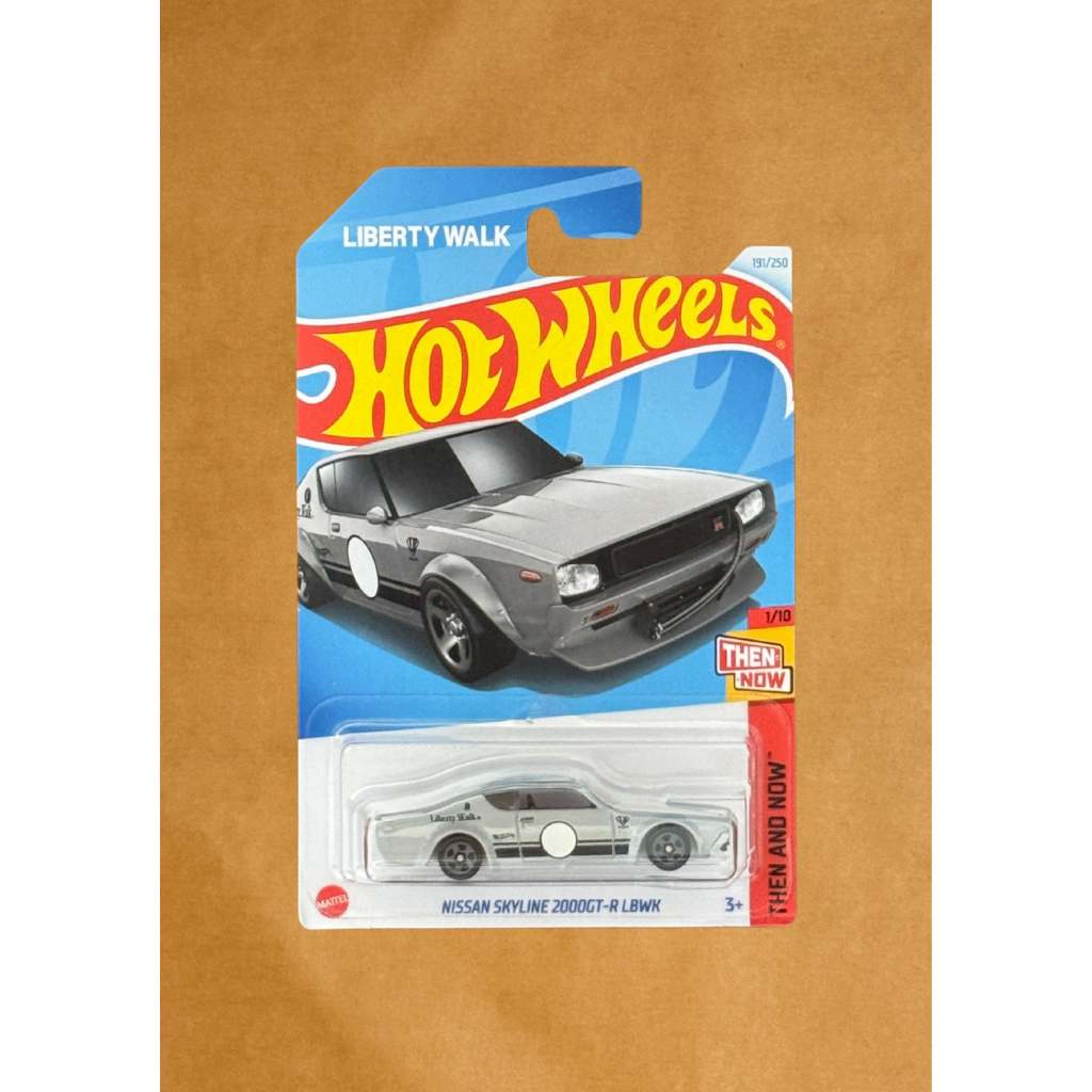 Xe mô hình Hot Wheels Nissan Skyline 2000GT - R LBWK